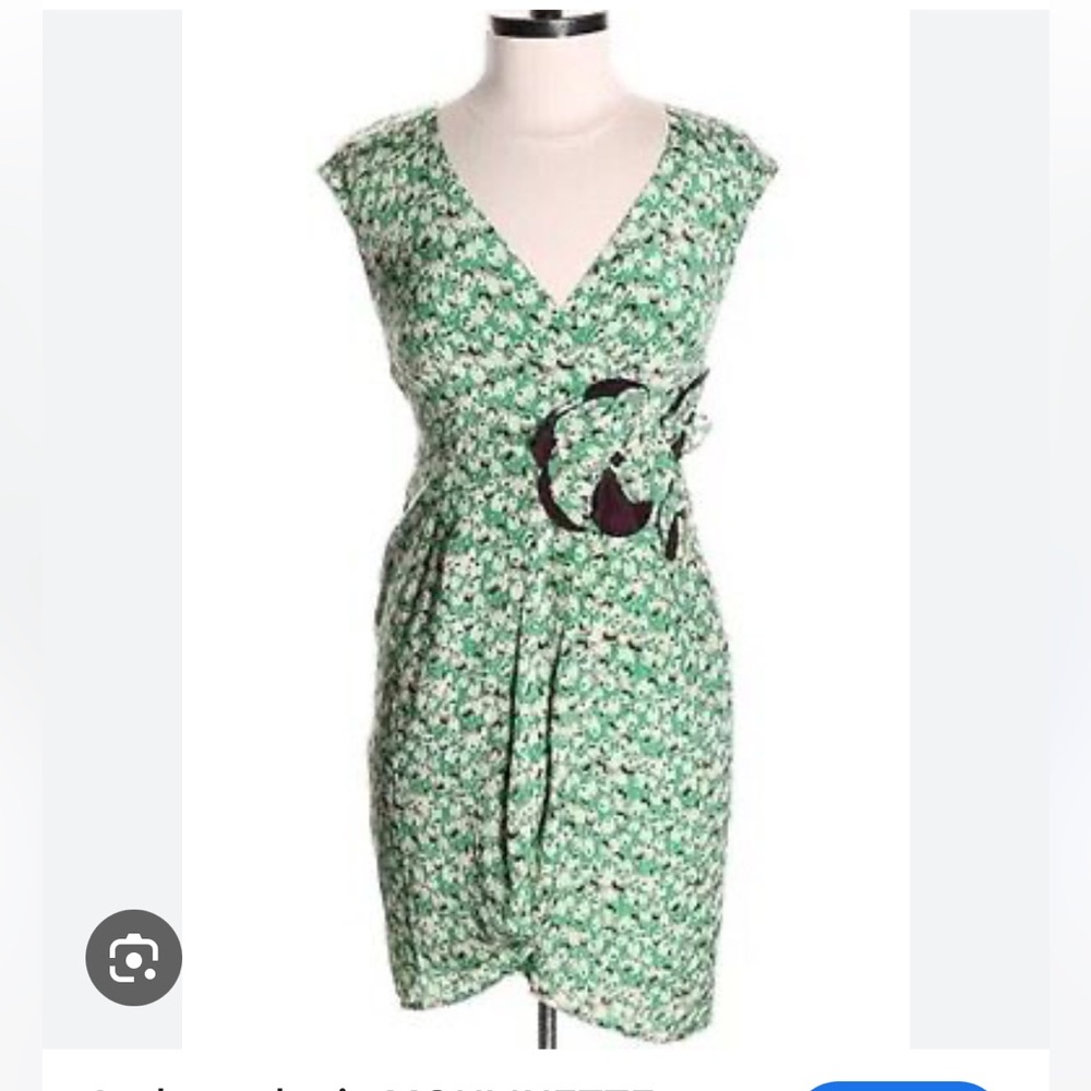 100% Silk Tulip Printed Dress